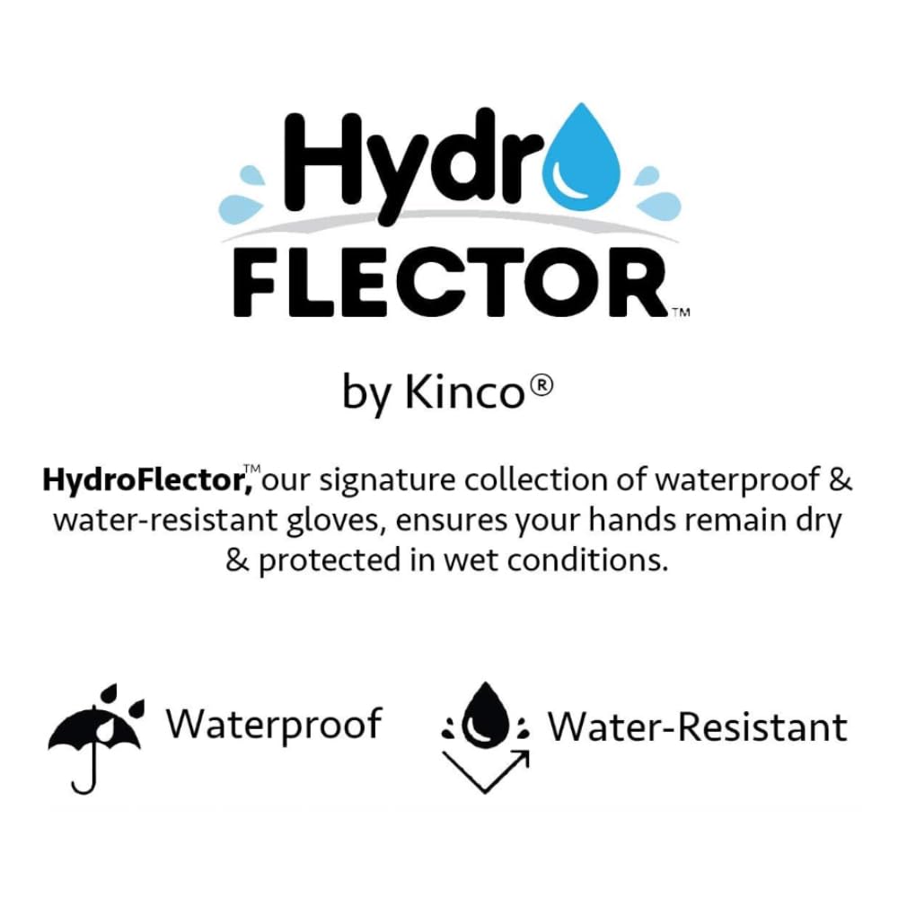 Kinco 398HKP HydroFlector Thermal Lined Water-Resistant Premium Grain Cowhide Leather Winter Gloves - Image 4