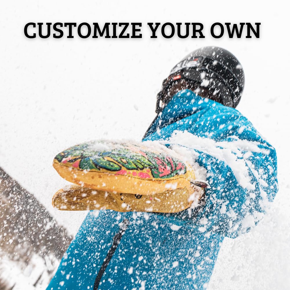 Kinco, KIN-901T, Premium Leather Work and Ski Mitt with Nikwax Waterproof Wax, Apparel Gloves - Image 3